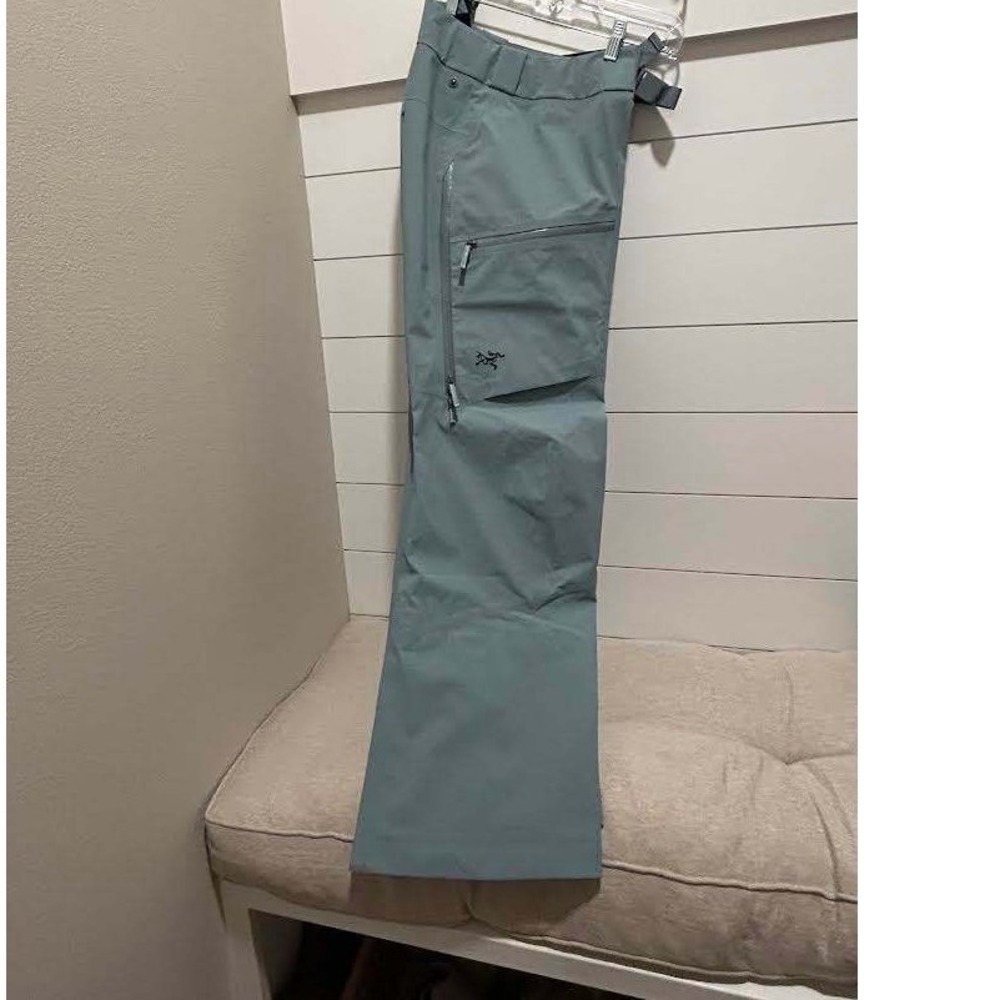 Arcteryx Sabre AR Mens GORE-TEX Ski Snowboard Pants Blue Grey Size Medium
